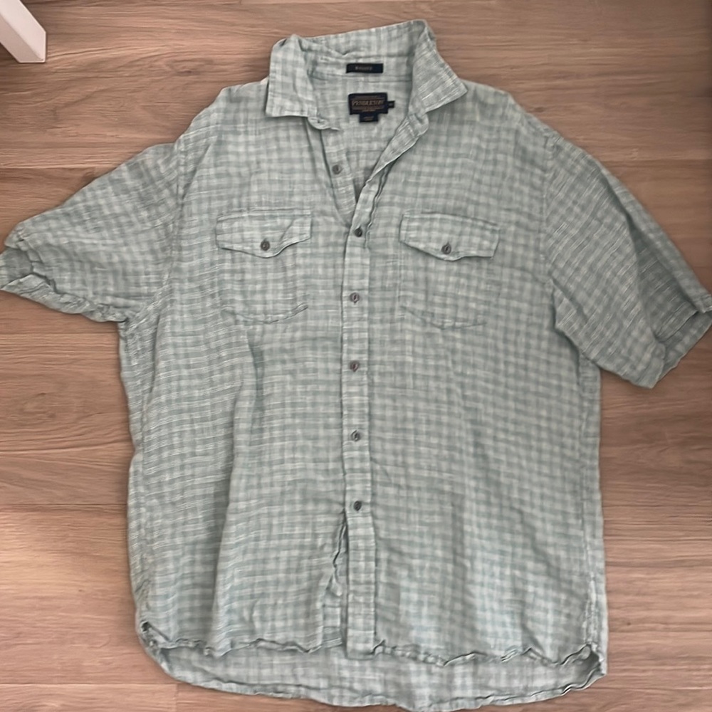 Pendleton mens short sleeve button up.